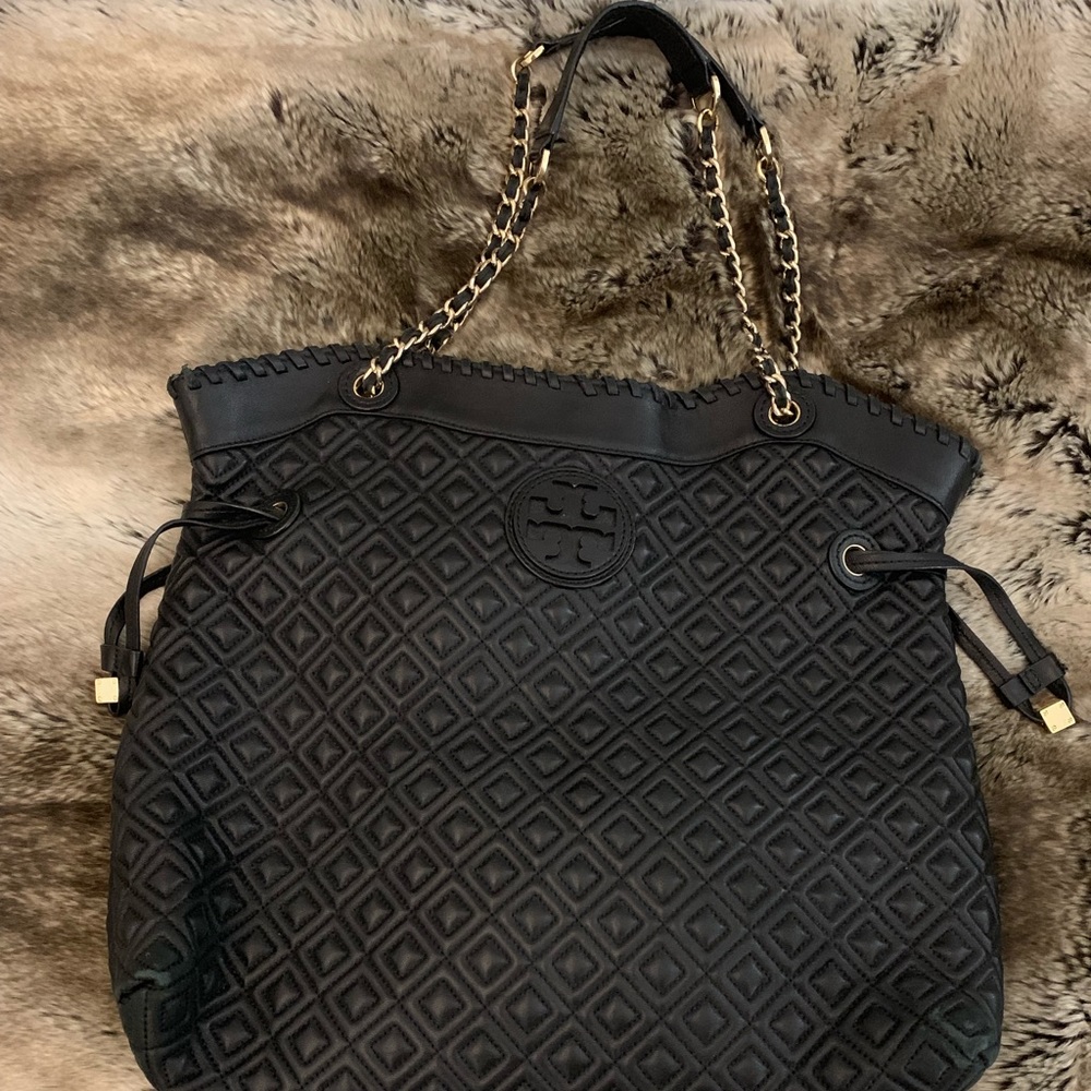 Tory Burch Fleming Large Lamb Leather bag